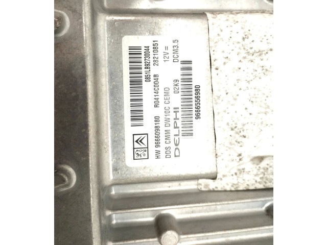 Řídící jednotka 9666098180   Peugeot 5008 2010