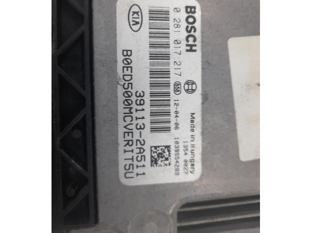 Řídící jednotka 0281017217, 391132A511   KIA Ceed 2011
