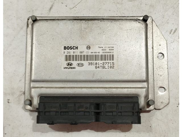 Блок управления двигателя 0281011807, 0281011807   Hyundai Getz