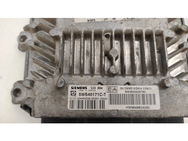 Řídící jednotka HW9648624280, 5WS40171CT   Peugeot 1007 2005