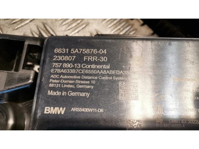 Радар круиз контроля     66315A75876  BMW X7 G07