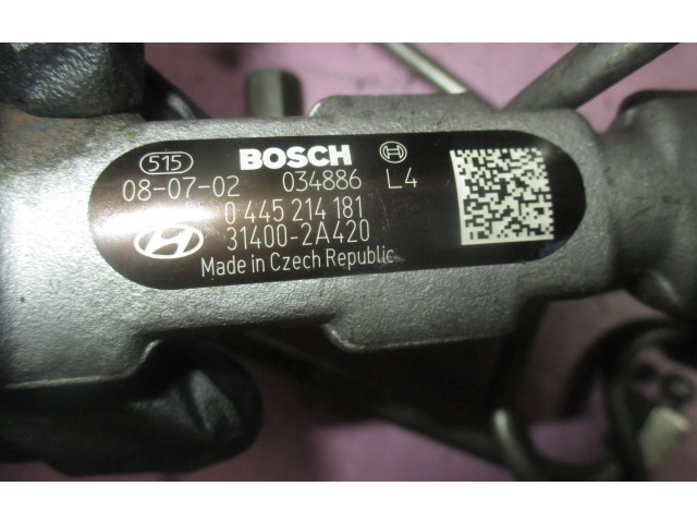 Vstřikovací lišta 0445214181, 314002A420   KIA Soul     