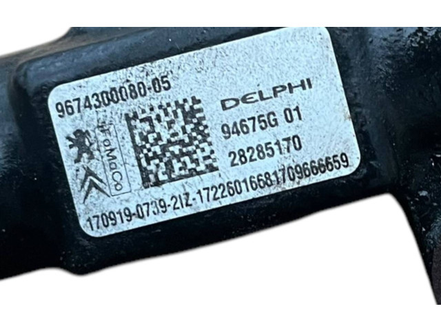 Vstřikovací lišta 9674300080, 94675G01   Peugeot 3008 II     