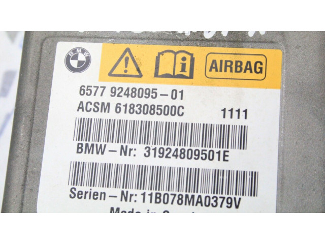 Блок подушек безопасности 9248095   BMW 5 GT F07