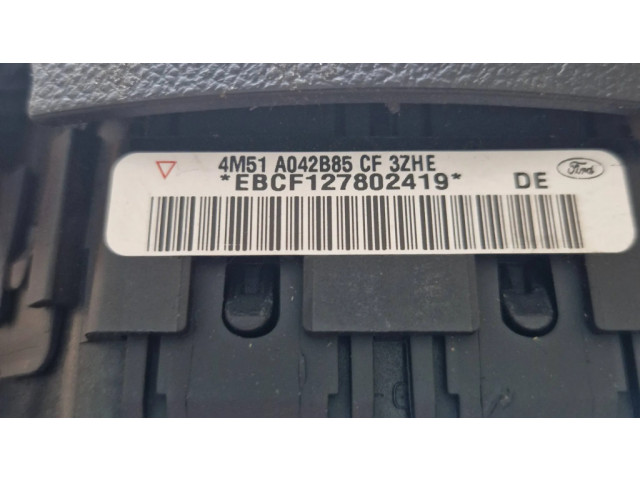 Подушка безопасности водителя 4M51A042B85CF, EBCF127802419   Ford Focus