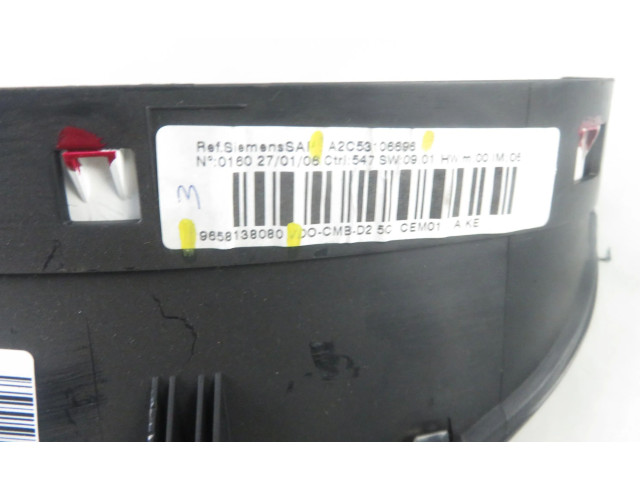 Přístrojová deska  Peugeot 407 2005 A2C53106696, 9658138080  