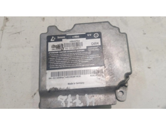 Блок подушек безопасности 46842735, 04321466nat  04-321466nat   Lancia Lybra