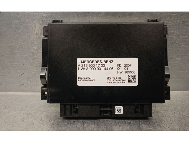 Блок управления коробкой передач A2139001722   Mercedes-Benz CLA C118 X118