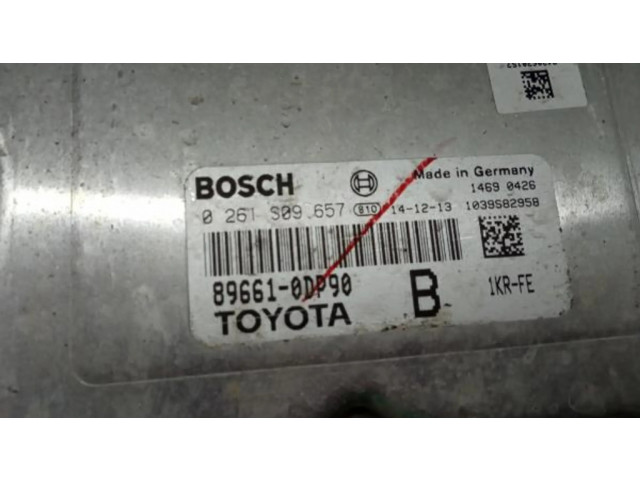 Блок управления двигателя 0261S09657   Toyota Yaris