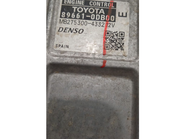 Řídící jednotka    Toyota Yaris 2007
