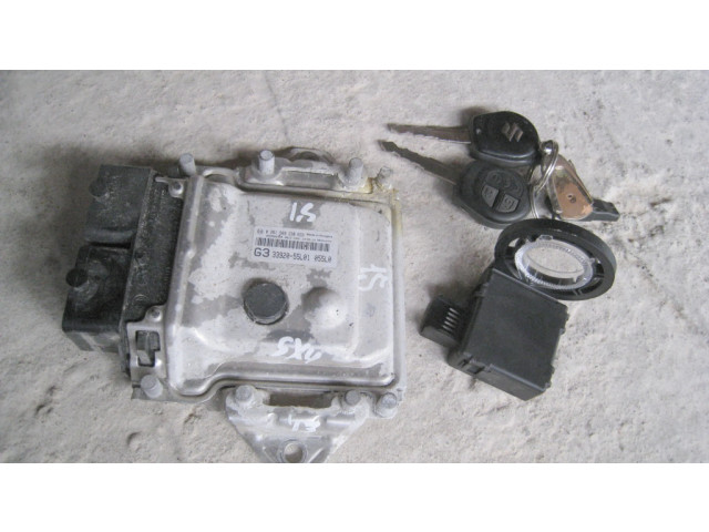 Блок управления двигателя 3392055L01, 0261S09238   Suzuki SX4