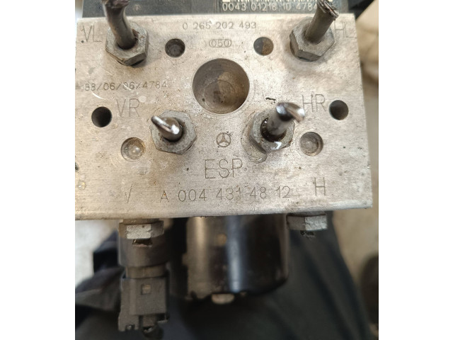 Jednotka ABS 0265202493, A0044314812   Mrcedes-Benz E W210 2001