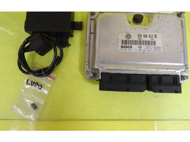 Блок управления двигателя 038906012BE, 0281010179   Volkswagen Lupo