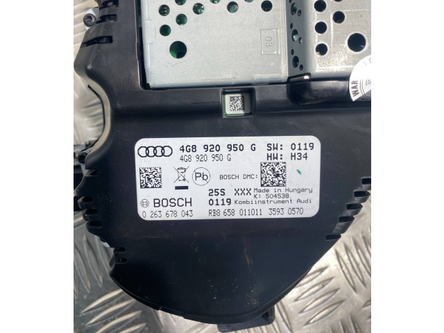 Панель приборов 4G8920950G   Audi A6 C7       