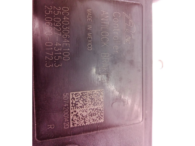 Jednotka ABS 25092743153, 25092743153   Chrysler Voyager 2007