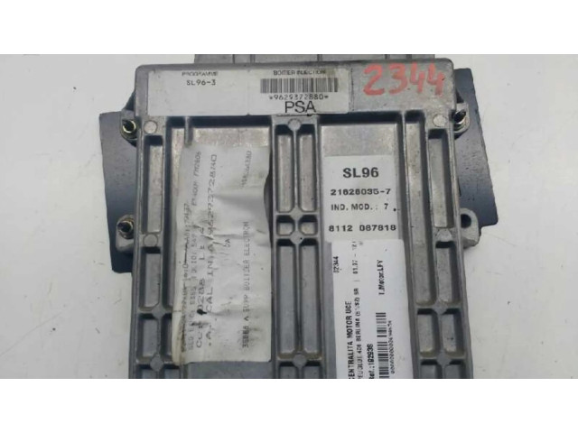Řídící jednotka 9629372880, CENTRALITAMOTORUCE   Peugeot 406 
