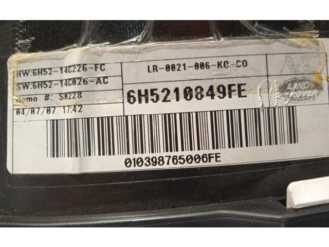 Přístrojová deska  Land Rover Freelander 2 - LR2 2007 6H52210849FE  