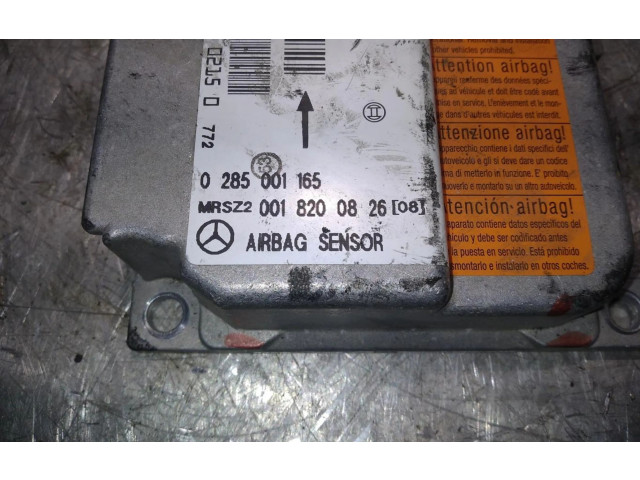 Блок управления надувных подушек 0285001165, CENTRALITAAIRBAG   Mercedes-Benz SLK R170