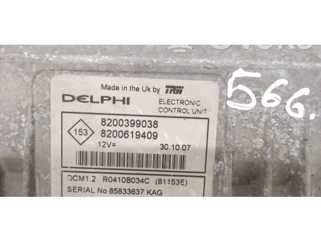 Řídící jednotka 8200399038   Renault Clio I 