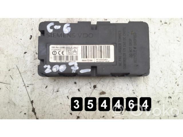 Блок управления двигателя 9664177280   Citroen C6