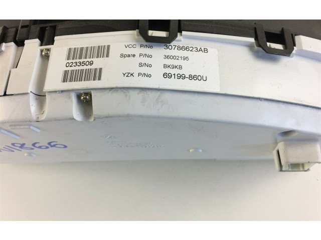 Přístrojová deska  Volvo XC60 2013 30786623AB, W1866  