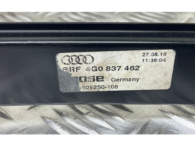 Передний електрический механизм для подъема окна без двигателя 4G0837462    Audi A6 Allroad C7