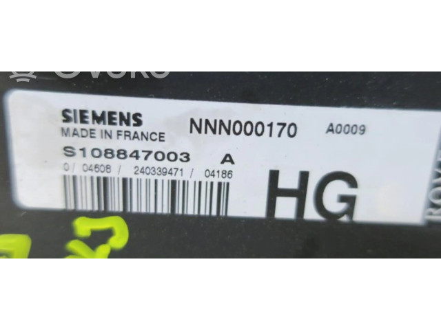 Řídící jednotka S108847003, CENTRALITAMOTORUCE   MG ZS 