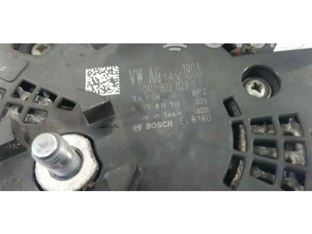 Генератор 04L903023T, 0125811116   Volkswagen Transporter - Caravelle T6      