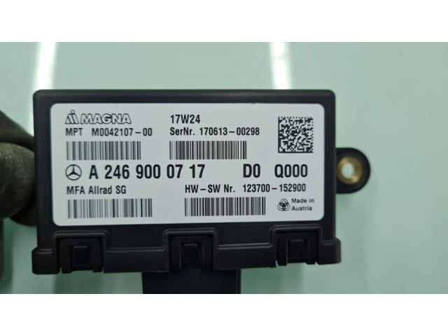 Řídící jednotka A2469000717, MODULOELECTRONICO   Mercedes-Benz A W176 2017