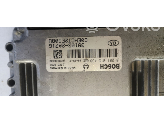 Řídící jednotka 0281015438, 0281015438 39103-2A716   KIA Ceed 2019