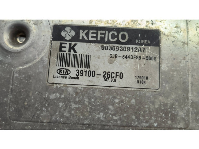 Блок управления двигателя 3910026CF0, 9030930912A7   KIA Rio