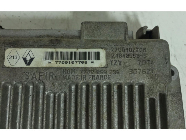 Řídící jednotka 7700868295, 7700107708   Renault Clio I 