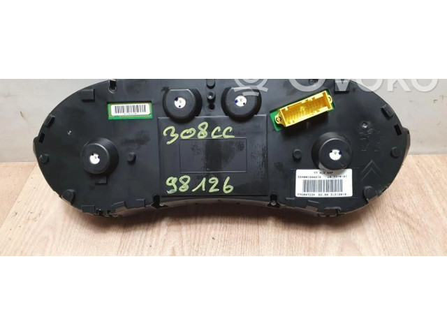 Přístrojová deska  Peugeot 308cc 2010 9806132880, 9806132880  