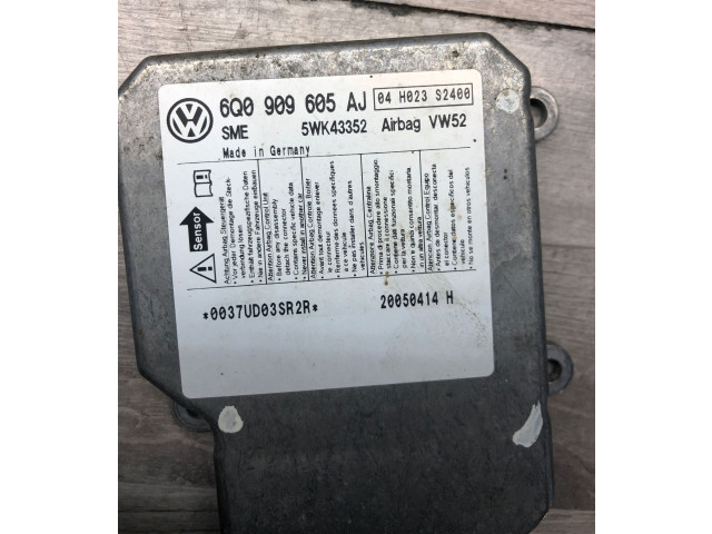 Блок подушек безопасности 6Q0909605AJ, 5WK43352   Volkswagen Caddy
