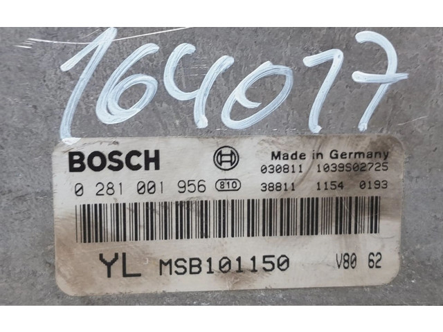 Блок управления двигателя MSB101150, 164017   MG ZR