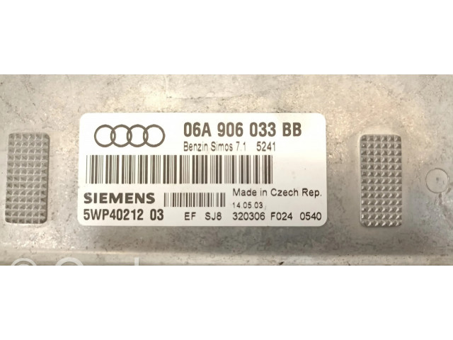 Блок управления двигателя 06A906033BB   Audi A3 S3 8P