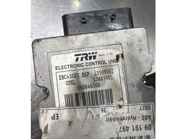 Jednotka ABS 54084636H, 13663901   Opel Vectra C 2007