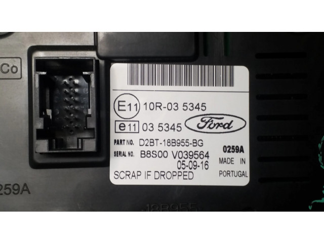 Дисплей    10R035345, D2BT18B955BG   Ford Fiesta