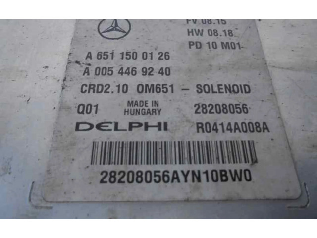 Блок управления двигателя A6511500126, A0054469240   Mercedes-Benz CLK AMG A208 C208