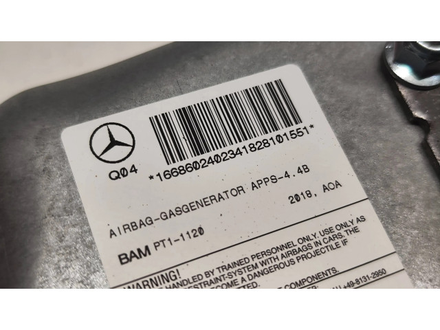 Подушка безопасности пассажира 1668602402, BAMPT11120   Mercedes-Benz GLS X166