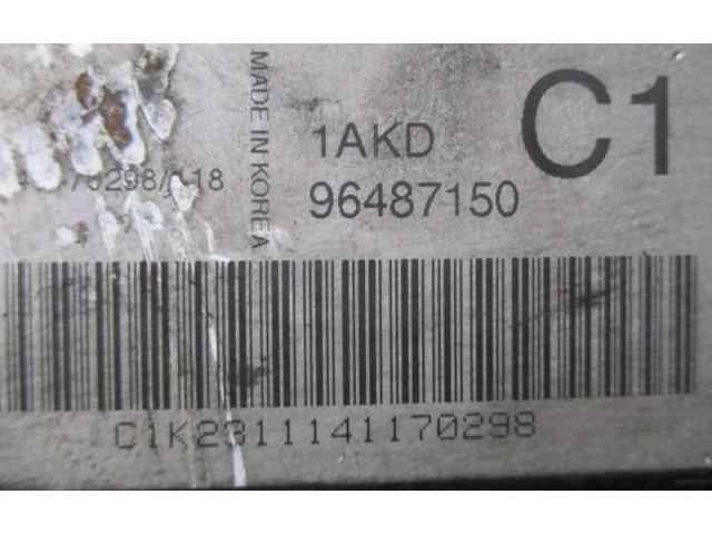 Блок управления двигателя 96487150   Daewoo Tacuma