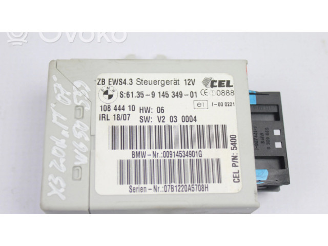 Блок управления двигателя 7805349, M47N2   BMW X3 E83