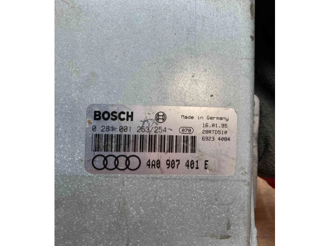 Řídící jednotka 4A0907401E, 0281001253   Audi A6 S6 C4 4A 1994