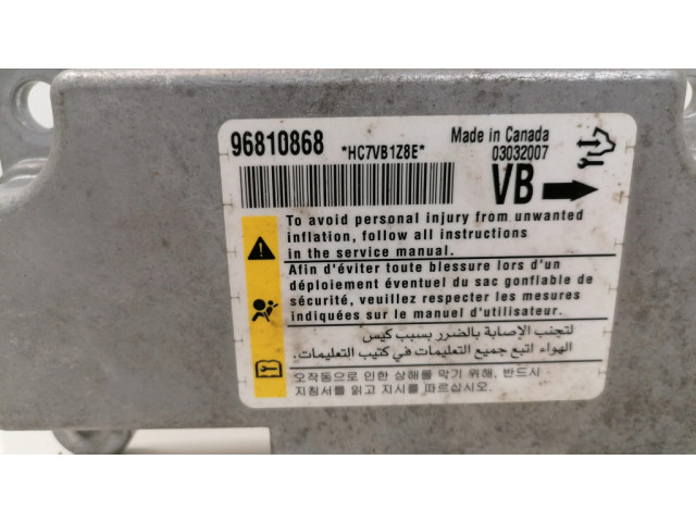 Блок подушек безопасности 96810868   Chevrolet Captiva