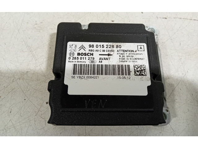 Блок подушек безопасности 9801522880, 9801522880   Peugeot 208