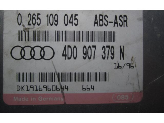 Блок управления АБС 4D0907379N, 0265109045   Audi A6 S6 C4 4A