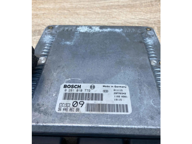 Řídící jednotka 9644606180, 0281010779   Peugeot 307 2001