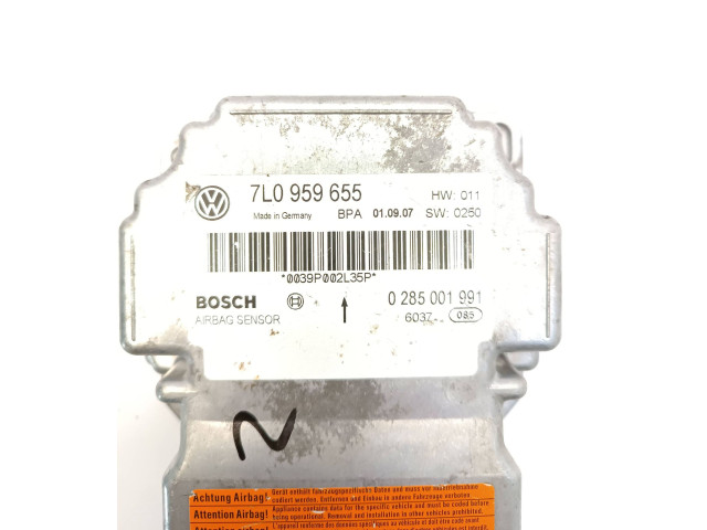 Блок подушек безопасности 7L0959655, 0285001991   Porsche Cayenne (9PA)