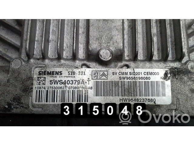 Řídící jednotka 5WS40379A-T   Citroen C6 2007