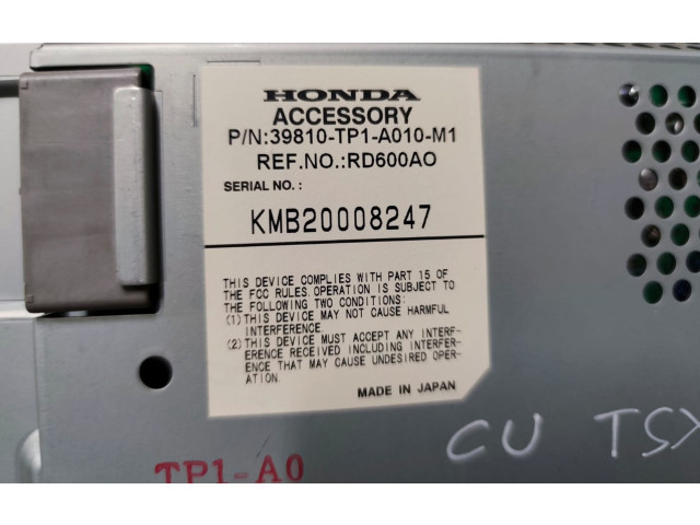 Дисплей    39810TP1A010M1   Acura TSX II